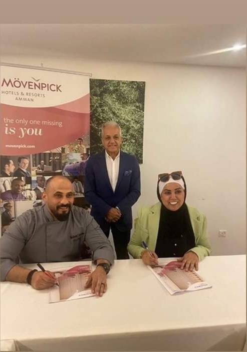 اتفاقية تعاون بين فندق موڤنبيك عمّان و بنك الطعام الأردني