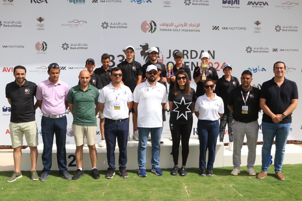 التونسي برهومي يظفر بلقب بطولة الأردن المفتوحة للجولف
